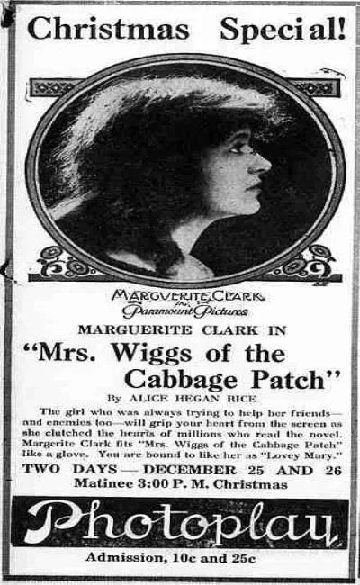 Mrs Wiggs of the cabbage patch (1919)