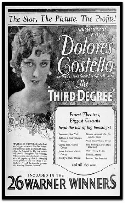 Le troisième degré (1926)