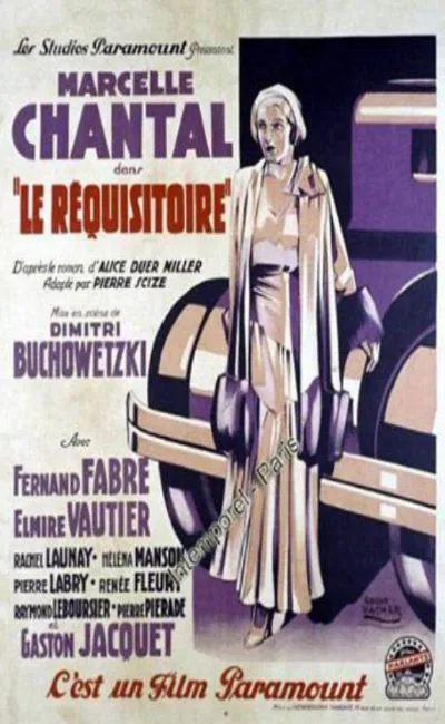 Le réquisitoire (1931)