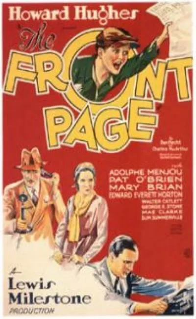 The front page (1932)