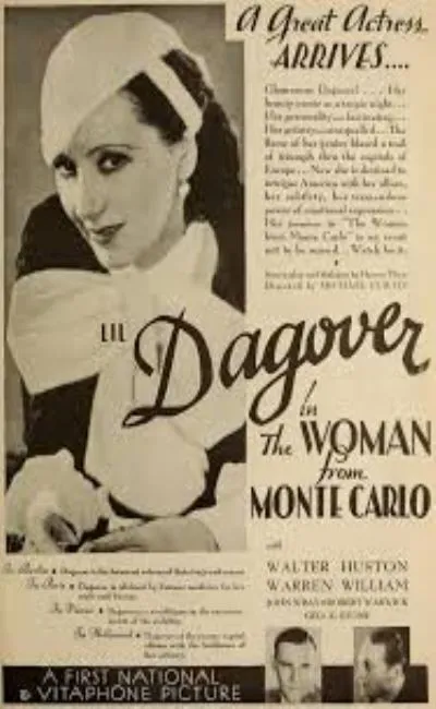 La dame de Monte Carlo (1933)