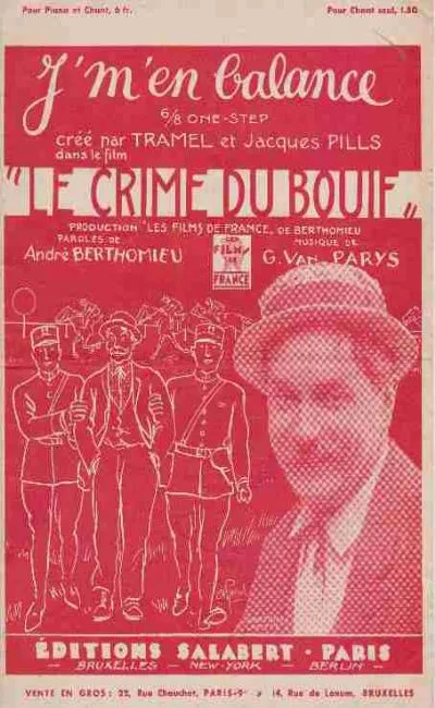 Le crime du bouif (1932)