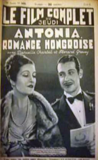 Antonia romance hongroise (1935)