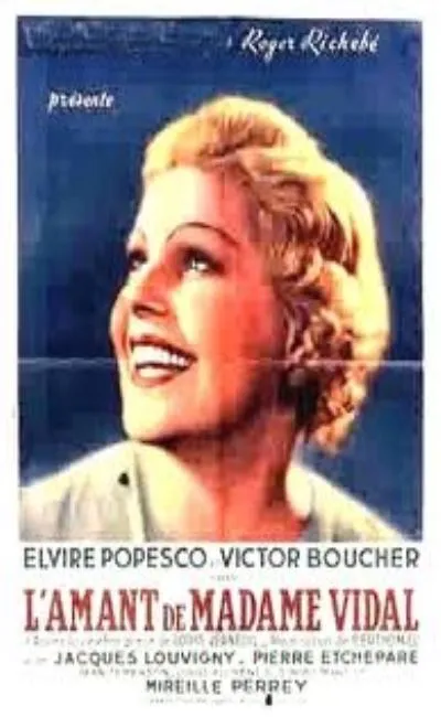 L'amant de madame Vidal (1936)