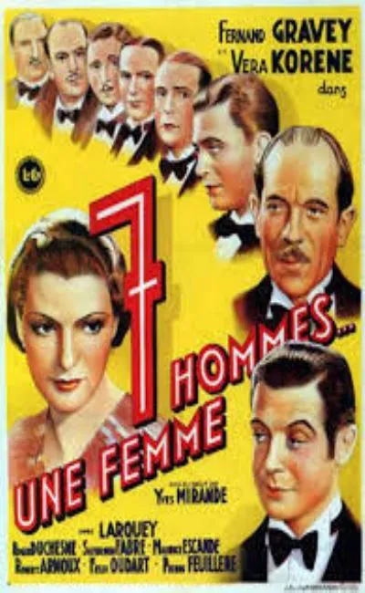 Sept hommes une femme (1936)