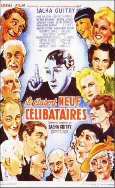 Ils étaient neufs célibataires (1939)