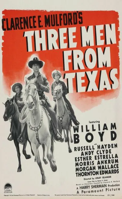 Trois hommes du Texas (1940)