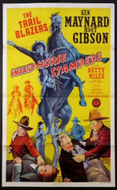 Wild horse stampede (1943)