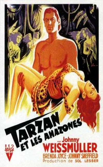 Tarzan et les amazones (1945)