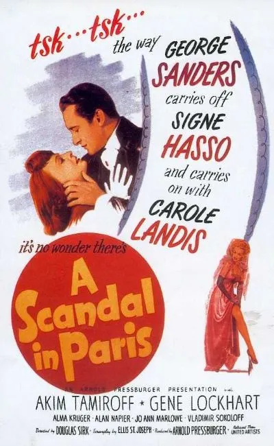 Un scandale à Paris