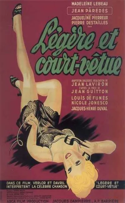 Légère et court-vêtue (1953)