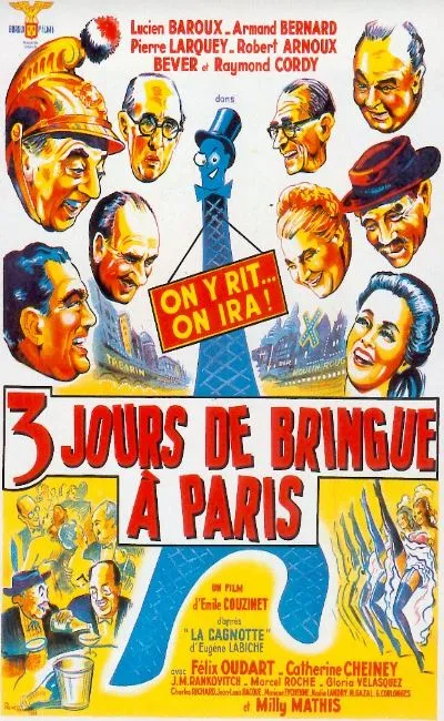 3 jours de bringue à Paris (1953)