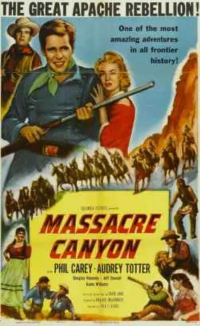 Massacre canyon (1954)