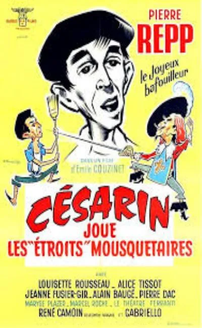 Césarin joue les étroits mousquetaires (1962)
