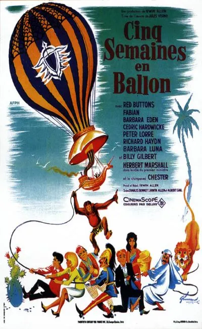 Cinq semaines en ballon (1962)