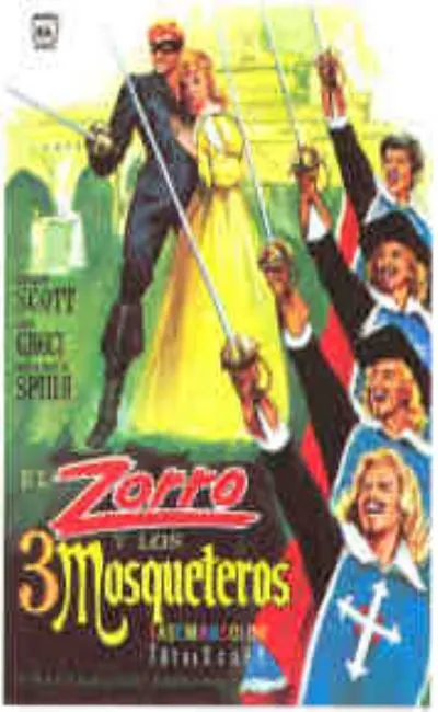 Zorro et les trois mousquetaires (1963)