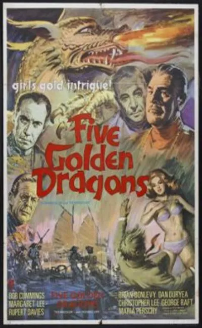 Five golden dragons (1967)